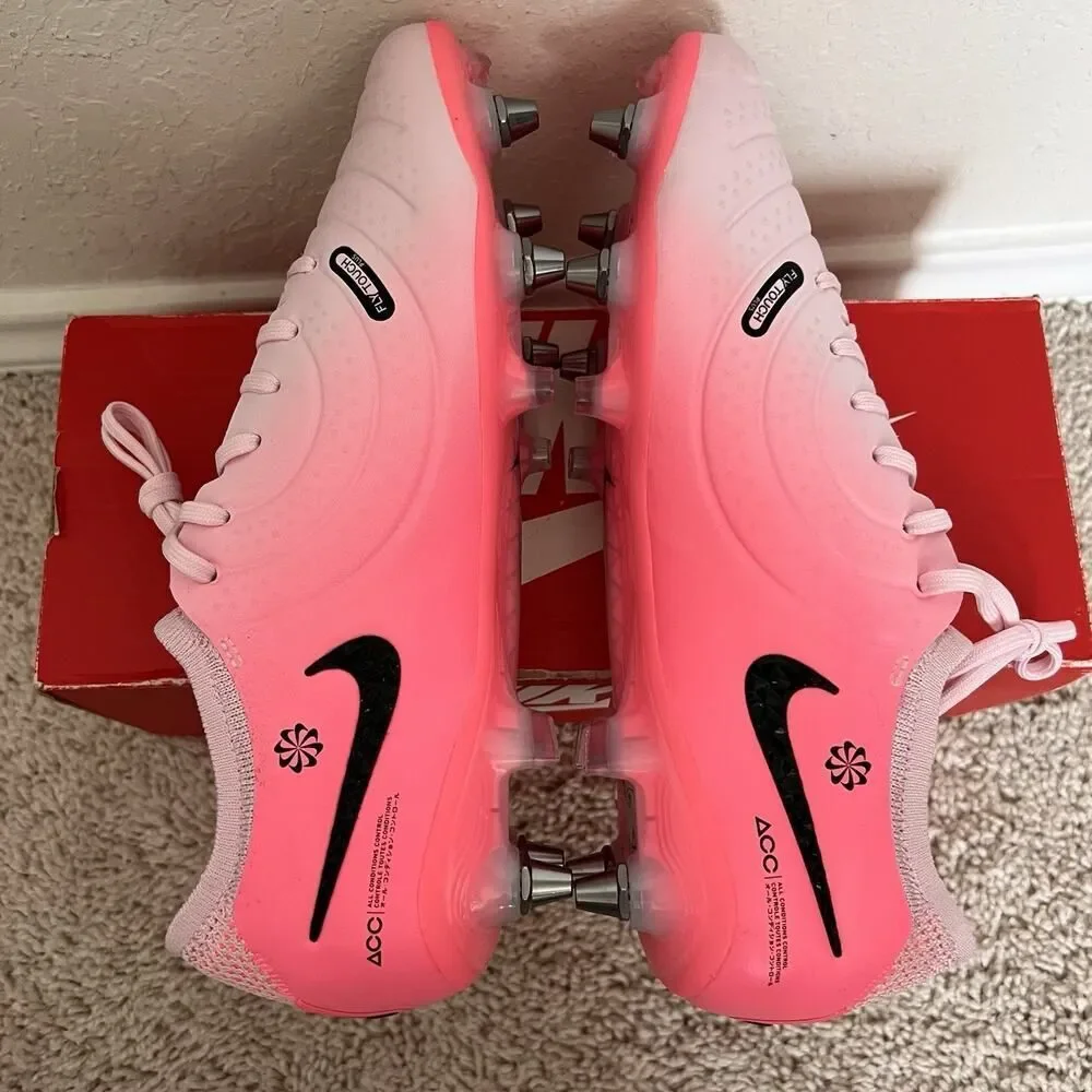 Nike Legend 10 Elite SG Pro ACC Size 7 Pink FN7277-601 Soccer Cleats New